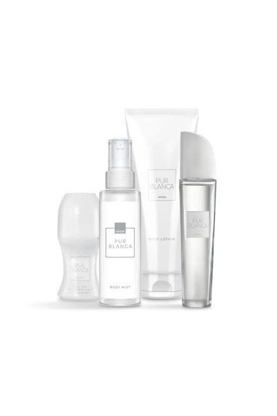 AVON Pur Blanca Eau de Toilette + Pur Blanca Deodorant antiperspirant roll-on...