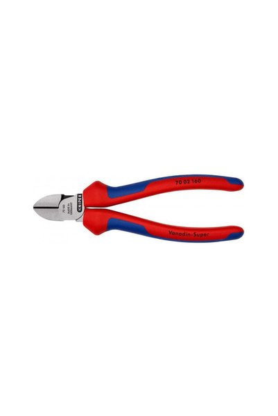 Knipex Side Cutting Pliers (Diagonal) with Two-Component Handle 160 mm [7002160]