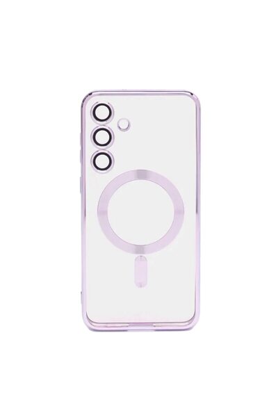 FONIX Husă tip MagSafe compatibilă cu Samsung Galaxy S25 Plus, placare electr...