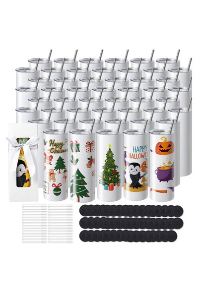 VEVOR Pahare termice pentru sublimare, Număr model: HH-20OZ50, Greutate: 16,4...