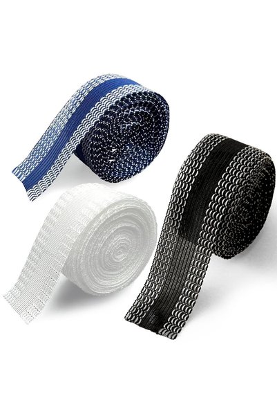 Lunira 3 Rolls Iron On Fabric Hem Tape, Washable Strong Adhesive Clothing Hem...