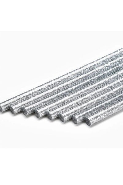 FONIX Set de 5 bețe de silicon colorate cu sclipici, Comando Crafts, pentru p...