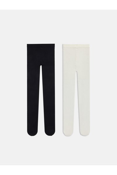 LC Waikiki Girl's Pantyhose 2-Pack