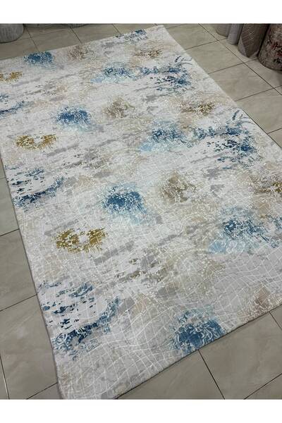 Yarençeyiz Patterned Rug Cover (No Rubber) - Fleece-lined, 6 m²