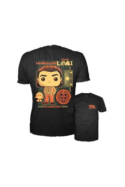 Funko Pop! Tricou: Marvel - Loki TVA (XL)