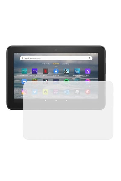COMANDO High Definition Silicone Film for Fire 7 (2015), TAB PROTECT, Anti-Sh...