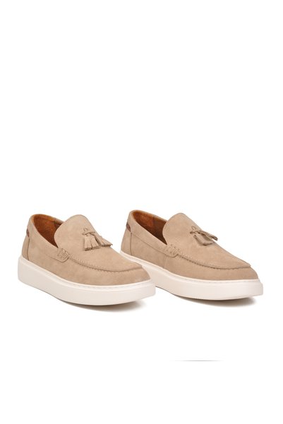 Voyager Men's Casual Shoes, Genuine Leather, 6795 Light Suede
