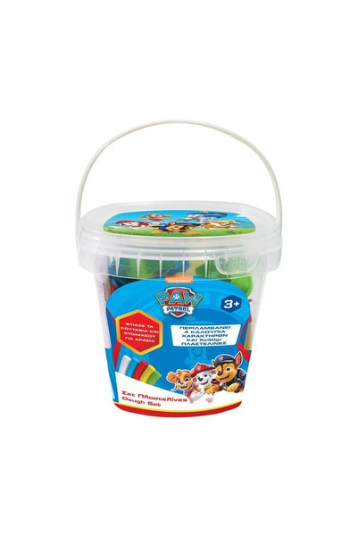 John Hellas Σετ πλαστελίνης Paw Patrol σε μικρό κουβάκι (03979PM)