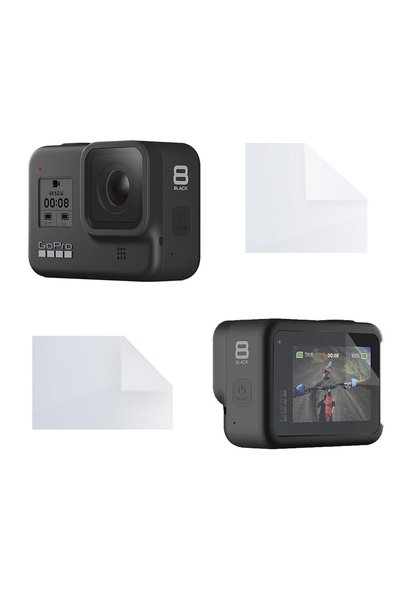 COMANDO Protection set compatible with GoPro Hero 8 Black, Focus Shield, 1 Sc...