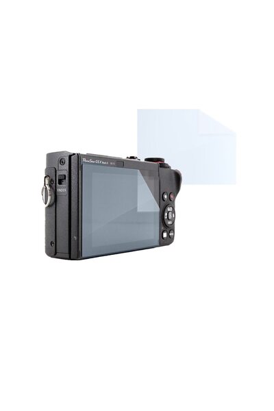 FONIX Set folie pentru Canon PowerShot G5 X, protecție lentilă, 1 folie de pr...