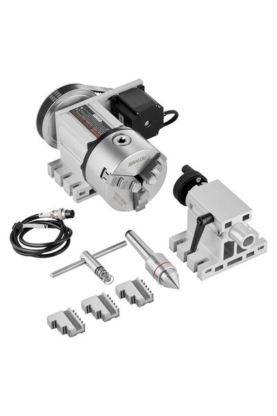 VEVOR Dividing head, Voltage: DC 3.75 V, 2.5 A, Model number: BS4-KP100-57