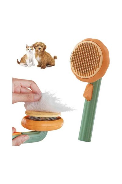 Veveli Pumpkin-Shaped Self-Cleaning Brush