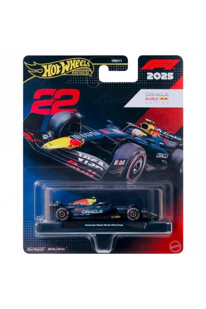 HOT WHEELS Premium Formula 1 Oracle Red Bull Racing #22 Yuki Tsunoda Navy Blu...