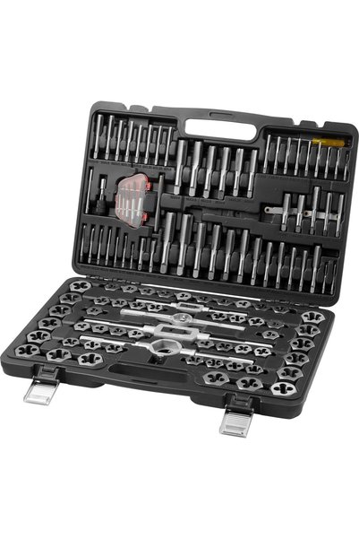 VEVOR Tap and die set, Product size: 47 x 6 x 31.5 cm, Model number: 116PC