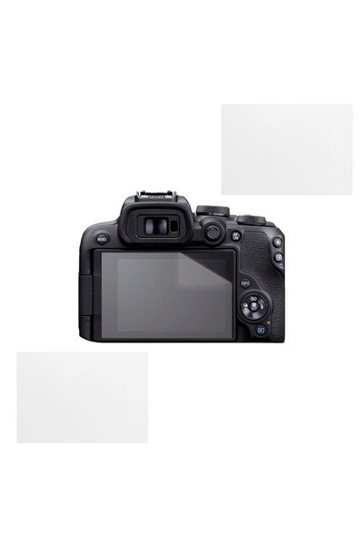 COMANDO Σετ προστασίας συμβατό με την Canon EOS R10, Focus Shield, 2 ανθεκτικ...