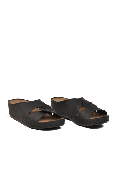 AYAKMOD Women's Slippers 09-098 Black