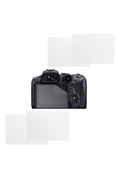 COMANDO Σετ προστασίας συμβατό με την Canon EOS R8, Focus Shield, 4 ανθεκτικέ...