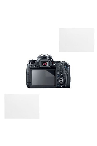 COMANDO Σετ προστασίας συμβατό με την Canon EOS 77D, Focus Shield, 2 ανθεκτικ...