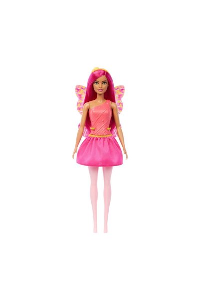 mattel Barbie: Balerina Zână - Păpușă cu Rochie Roz și Păr Mov (JKB63)