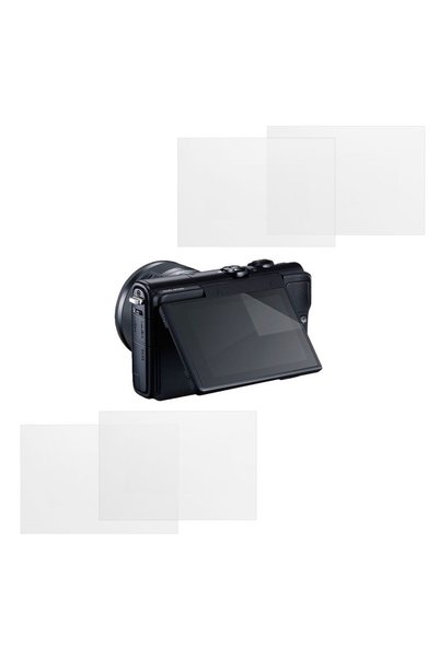 COMANDO Σετ προστασίας συμβατό με την Canon EOS M100, Focus Shield, 4 ανθεκτι...