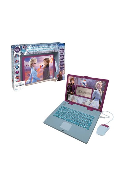LEXIBOOK Διγλωσσικός εκπαιδευτικός φορητός υπολογιστής «Frozen», Ελληνικά & Α...