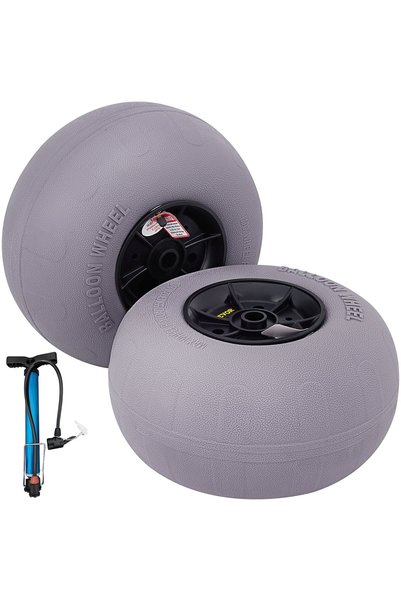 VEVOR Roți cu balon pentru plajă, Material roți: TPU, Greutate produs: 4,4 kg...
