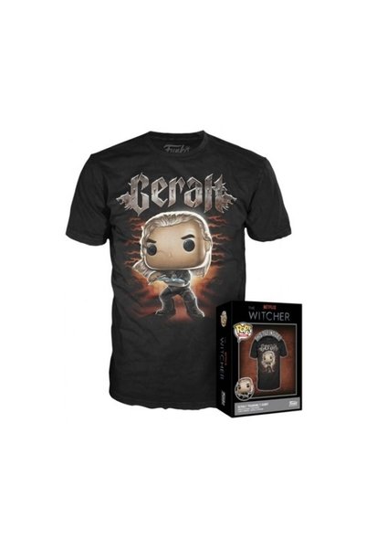 Funko Tricouri în cutie: The Witcher - Antrenamentul lui Geralt (M)