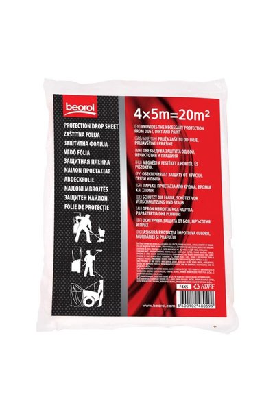 WISDOM Folie acoperire/protectie, 20 mp, 6 microni, BEOROL