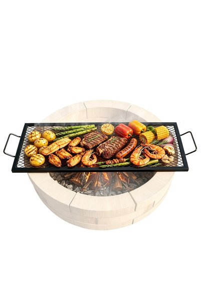 VEVOR Grătar cu foc deschis, Capacitate de încărcare: 20 kg, Dimensiuni produ...