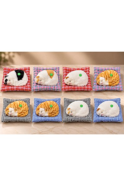 Lovesta Home Cat Sleeping on a Pillow (With Sound) Alk6208