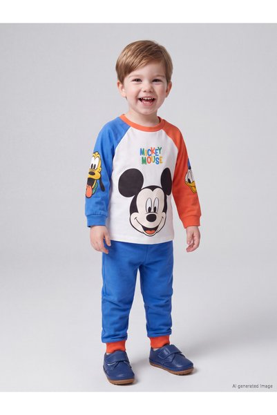 LC Waikiki Trendy Picks from Kübra Butik: Mickey Mouse-Printed Baby Boy Outfit