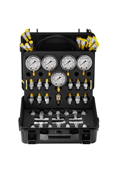 VEVOR Set de testare a presiunii hidraulice, Dimensiuni produs: 325,1 mm x 30...