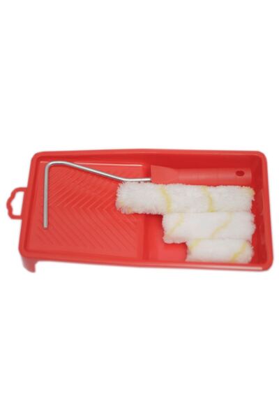 WISDOM Set de role de vopsit nr. 4, 3 role din poliester, 7 cm, 10 cm, 15 cm,...