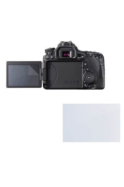 COMANDO Σετ προστασίας συμβατό με την Canon EOS 80D, Focus Shield, 1 ανθεκτικ...