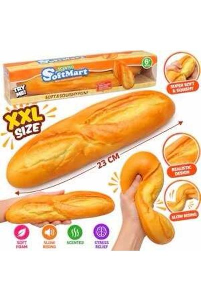 JPT SoftMart Scented Slow-Rise Baguette Squishy