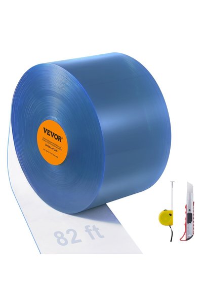 VEVOR Perdea din benzi de PVC, Material: PVC + DOTP, Interval de temperatură:...