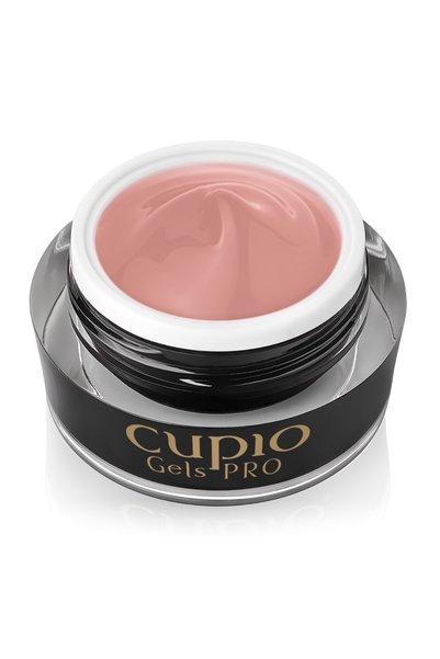 Cupio Gel de întărire Make-Up Fiber Milky Latte, fără pilire, 50 ml