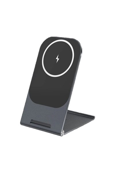 FONIX Suport pentru telefon cu încărcare wireless FONIX, unghi reglabil, magn...