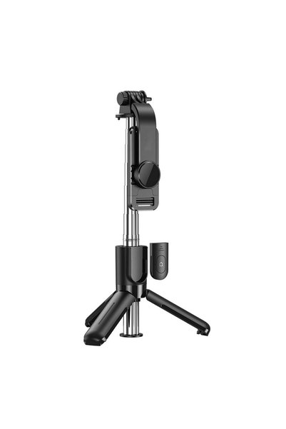 FONIX Tijă pentru selfie, telescopică, cu funcție de trepied, Bluetooth, tele...
