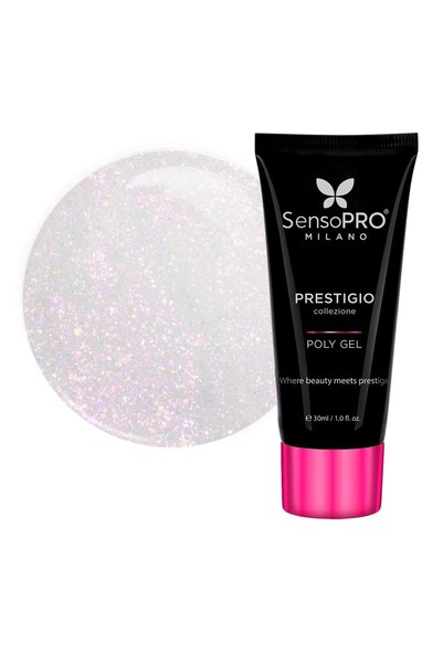 SensoPRO Milano Polygel PRESTIGIO - Frosty Blush, 30 ml