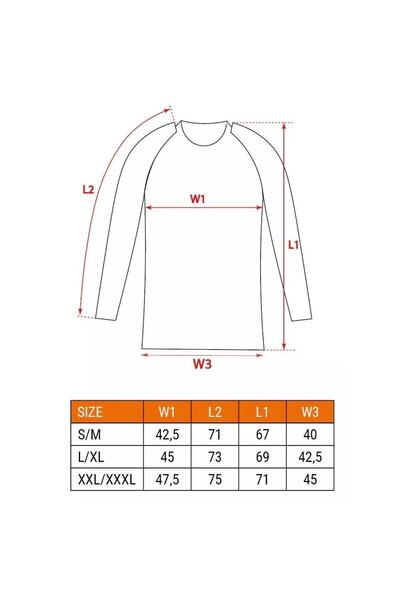 WISDOM Bluza termica Carbon, negru, marimea L/XL, NEO