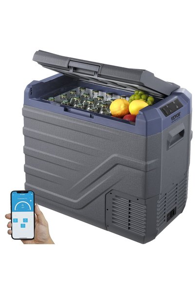 VEVOR Frigider portabil cu compresor pentru mașină, Putere: 60 W, Tensiune: 1...