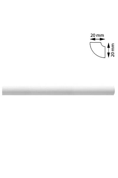 WISDOM Bagheta colturi, 20x20 mm, 2 m