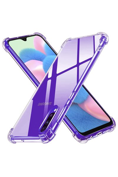 COMANDO Husă din silicon pentru Samsung Galaxy A30s / A50 / A50s, subțire, an...