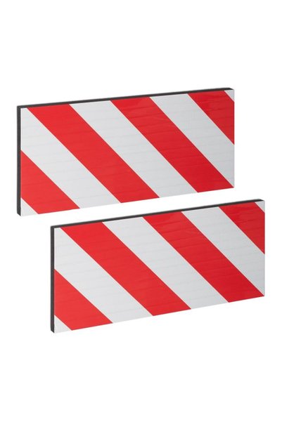 Relaxdays 2x Self-adhesive Garage Wall Protector