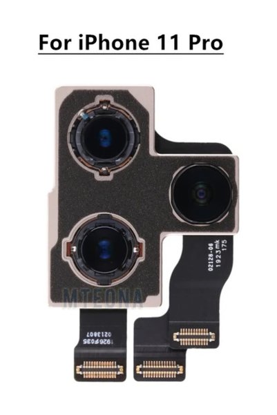 Bezos iPhone 11 Pro-11 Pro Max Uyumlu Orijinal Arka Kamera CAN