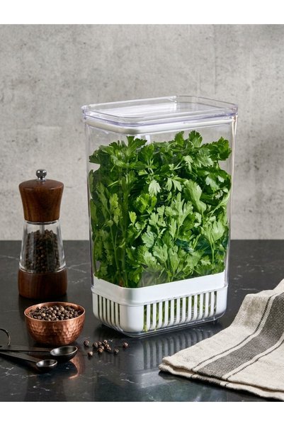 Mayaglory Vegetable Storage Container, 2.9 L, Refrigerator Organizer Box, Sto...