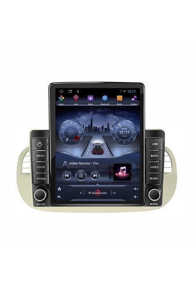 SMARTNAVI Navigatie dedicata Android Fiat 500 2007-2015, gri, 2GB RAM, Androi...