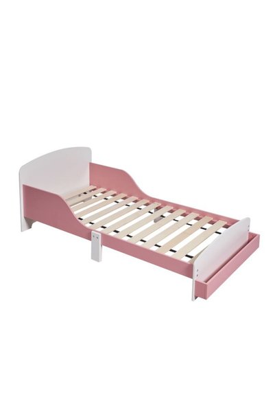 Relaxdays Pătuț cu bară de protecție