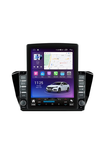 SMARTNAVI Navigatie dedicata Android Skoda Superb III 2015-2017, 4GB RAM, And...